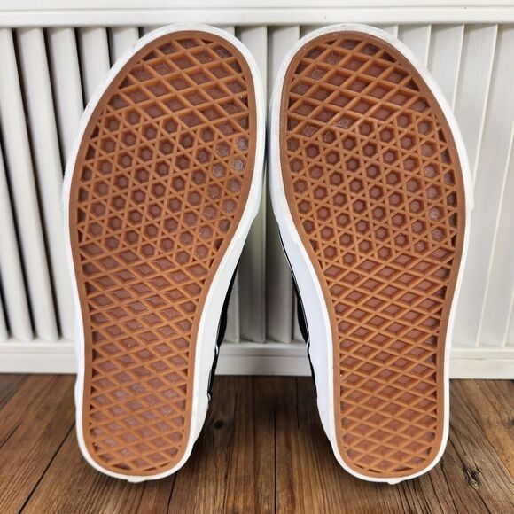 Vans Asher Mid Womens Sz 8 Black Suede Pull On Chelsea Ankle Sneaker Boots Shoes - Picture 7 of 9